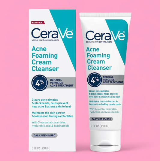 CeraVe Acne Foaming Cream Cleanser